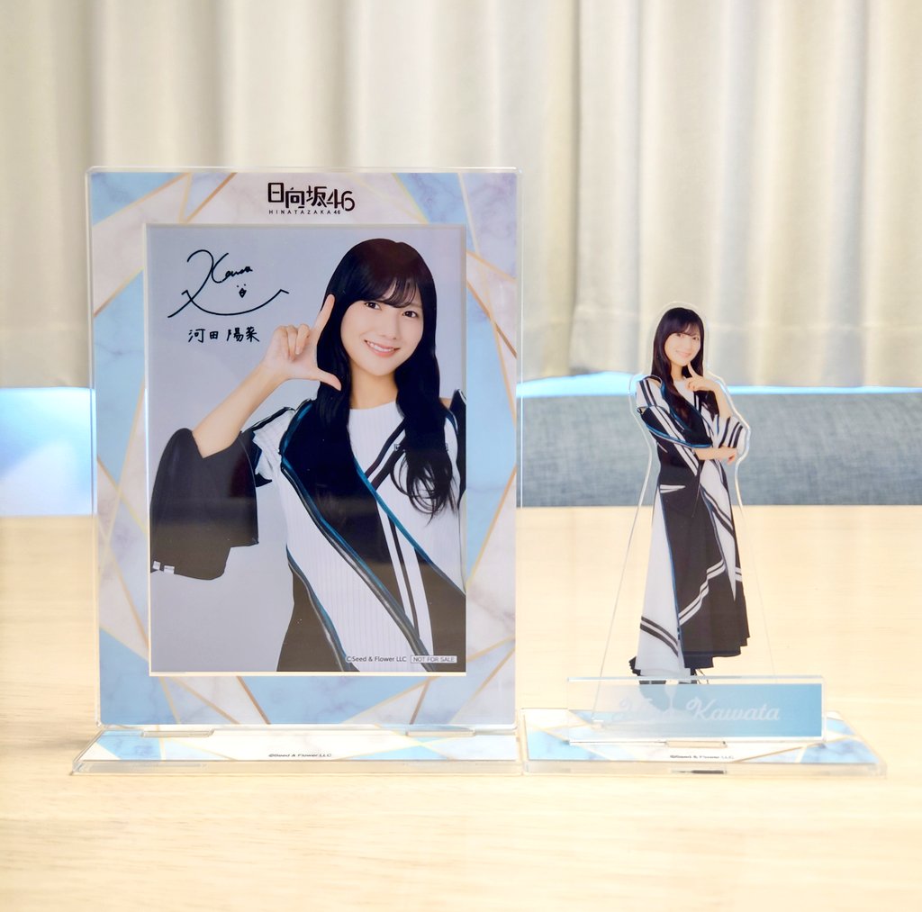 ローソンのアプリでたまるよスタンプ 河田陽菜ちゃんと佐藤優羽ちゃん