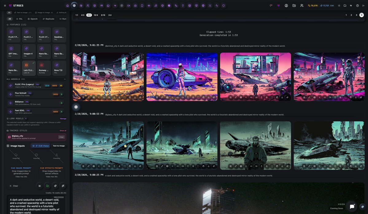 Glass City generation grid