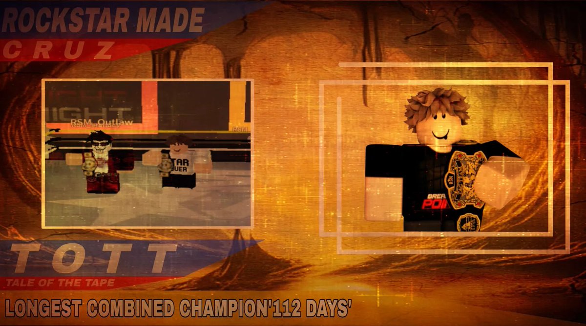 R_Rockstar_Made's tweet photo. RSM extends our congratulations to #Cruz on becoming the LONGEST combined champion in RSM history at a whopping 112 days and counting!

#FutureHallOfFamer #RSM https://t.co/mriRHSt4kK