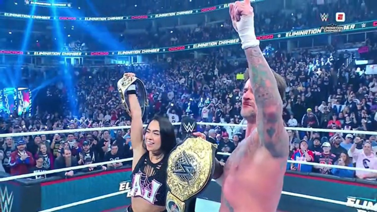 AJLeeNet's tweet photo. #AJLee #CMPunk #BestInTheWorld #WWE #WWEChamber https://t.co/pcVaLynQQg