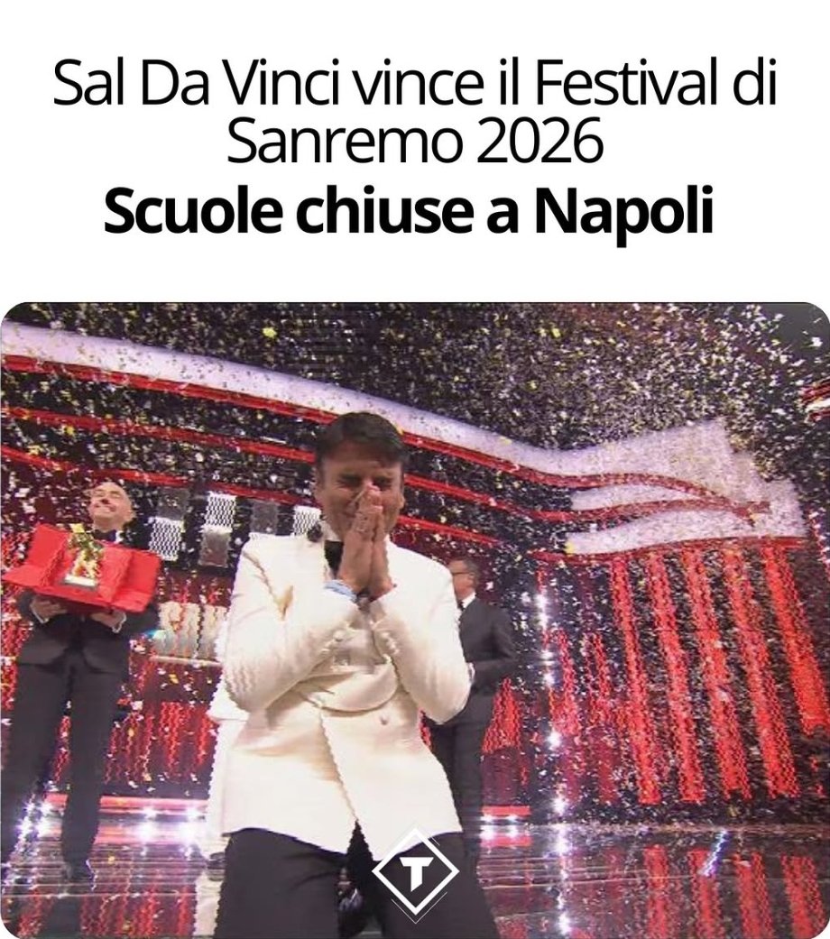merylville's tweet photo. #Sanremo2026 #saldavinci @SalDaVinci 
Hahhahahaha VOLOOOO https://t.co/SwtdgS7DkI