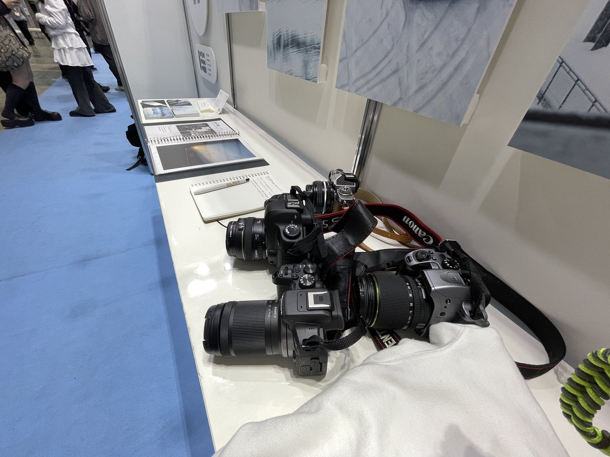 NID_haro's tweet photo. CP＋最終日です！
本日も最後までよろしくお願いいたします‼︎ https://t.co/ySE9Tlxknw