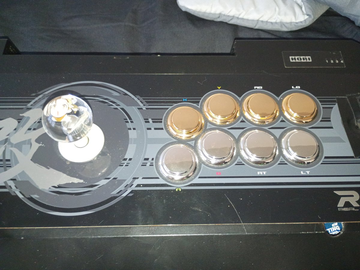 Cake_Kee_'s tweet image. I haven't used my joystick yet .
 I only used them when I was training for the EVO 2025 .
 And after I put them away
And now I going to used them again.
 😉🤗
#horijoystick 
#joysticks 
#nativegaming