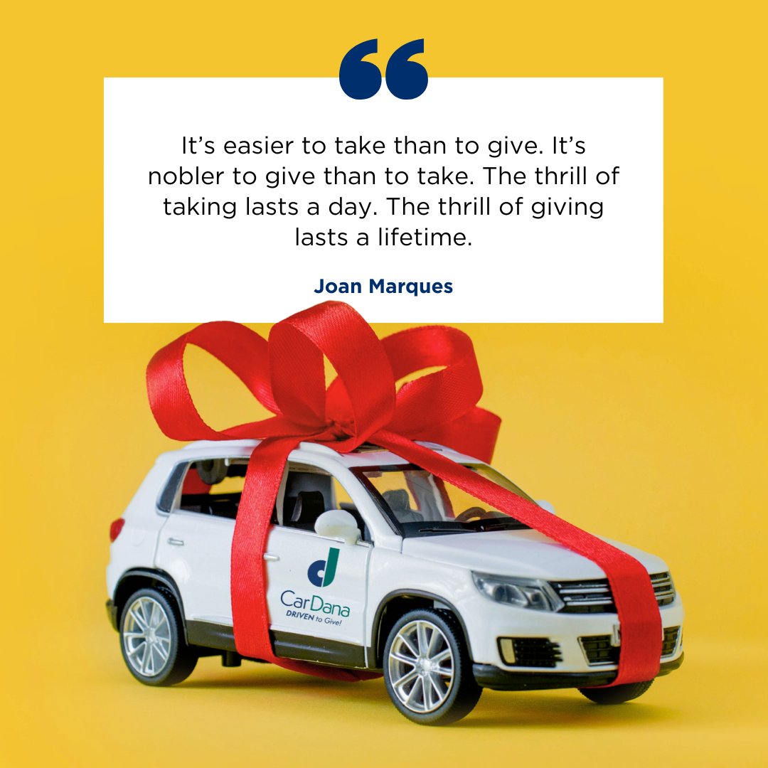 CarDanaCo's tweet image. 🎁 Giving often asks a little more of us, but it leaves a much deeper mark. The things we give have a way of staying with us long after the moment has passed.

👉 What’s a moment of giving that stayed with you longer than you expected?

#GivingBack #SpreadGood #California