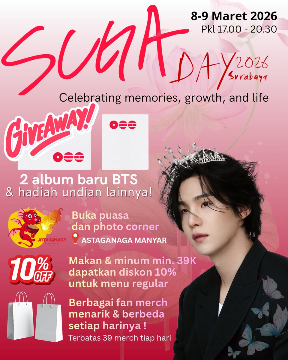SUGA DAY SURABAYA (@SvgAgustd) / Posts / X