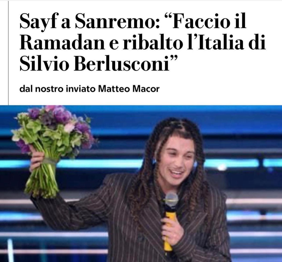 DavideSilvestr6's tweet photo. Anche stavolta avete PERSO. Perché siete e rimarrete dei poveri #comunisti. #sayf #Sanremo2026 https://t.co/CXEtUiuQSv