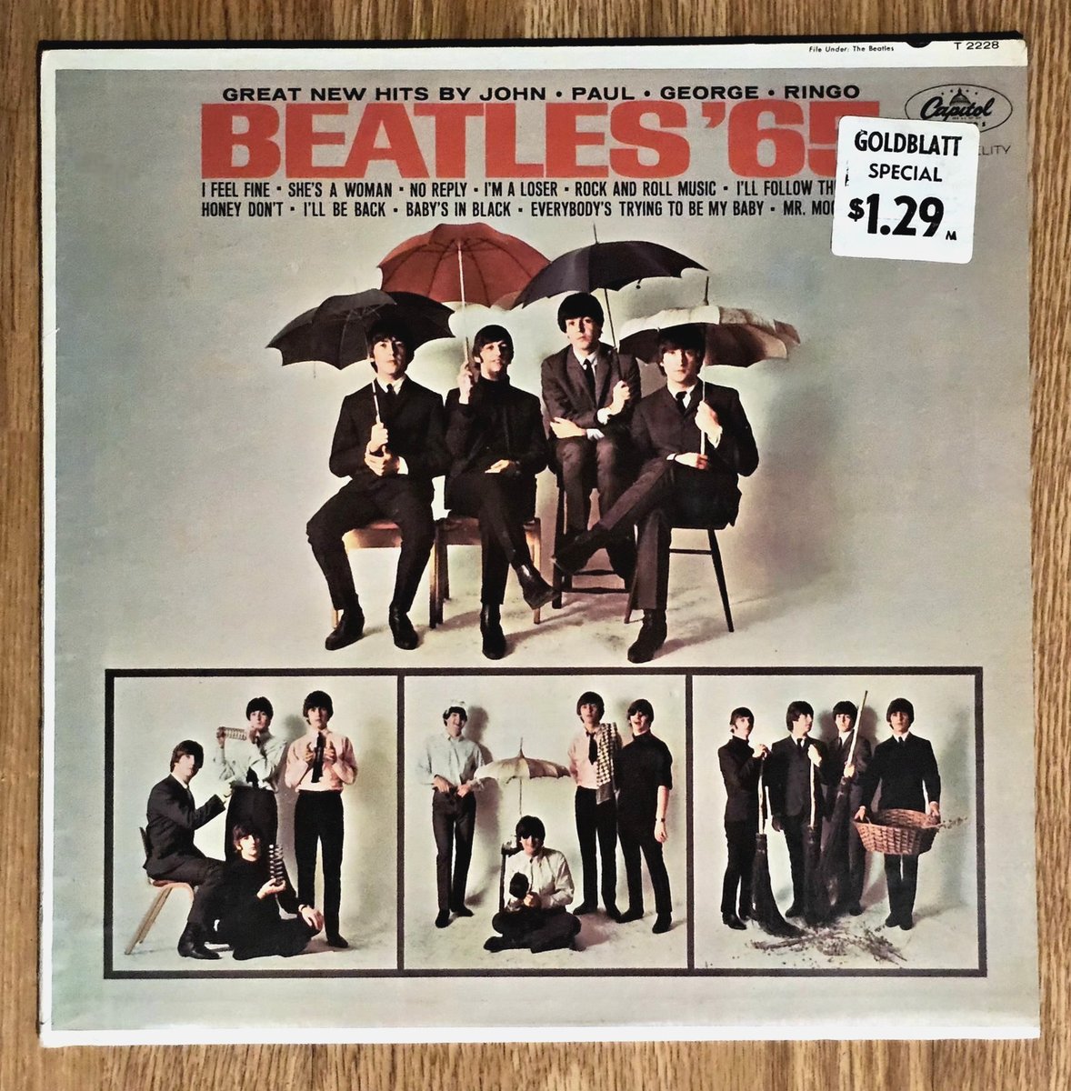 The Beatles Beatles '65 Original 1964 Mono 1st Pressing Factory Sealed Gorgeous  
🔗 ebay.com/itm/2272300021…  ❗️
 #ad