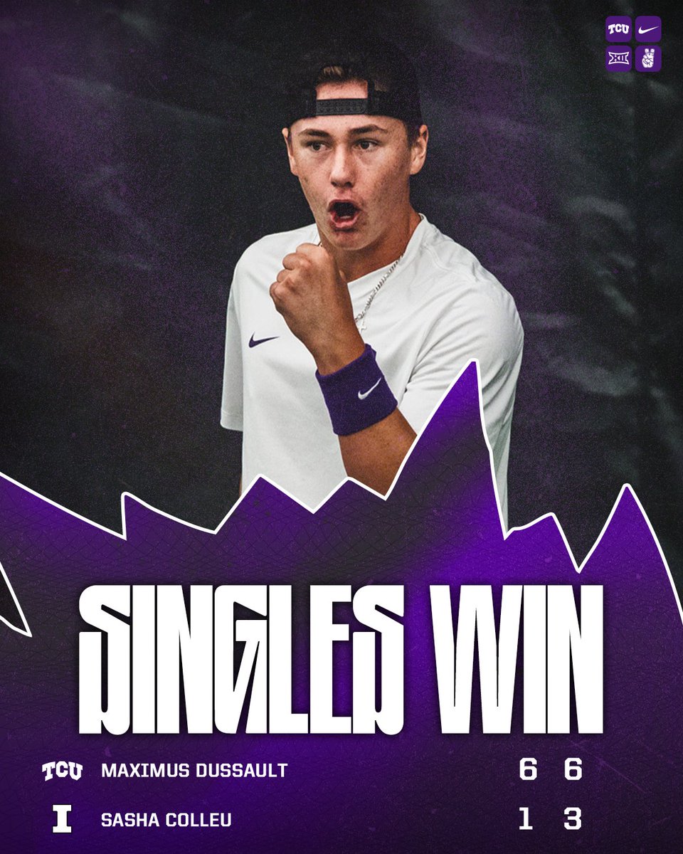 TCU Men's Tennis tweet media
