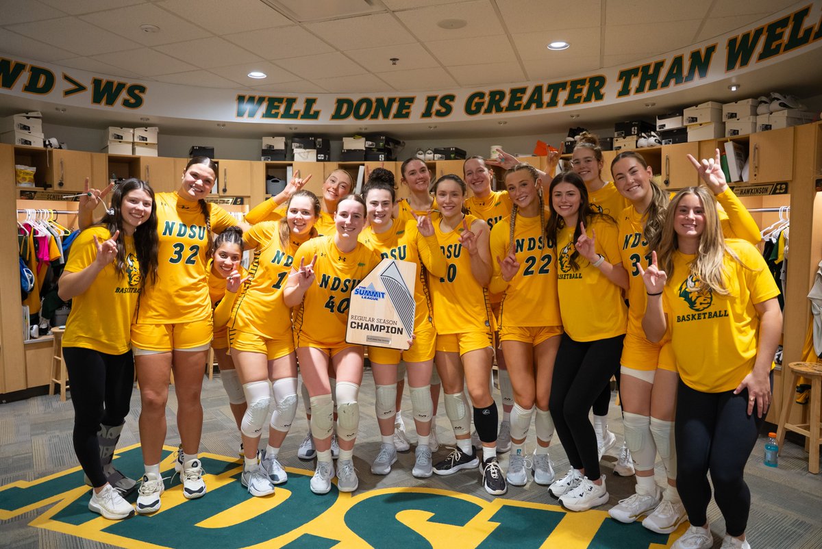 NDSU Women's Basketball tweet media