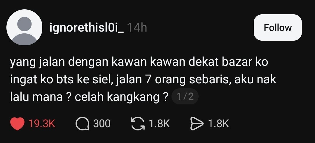 jangan membts kat bazar