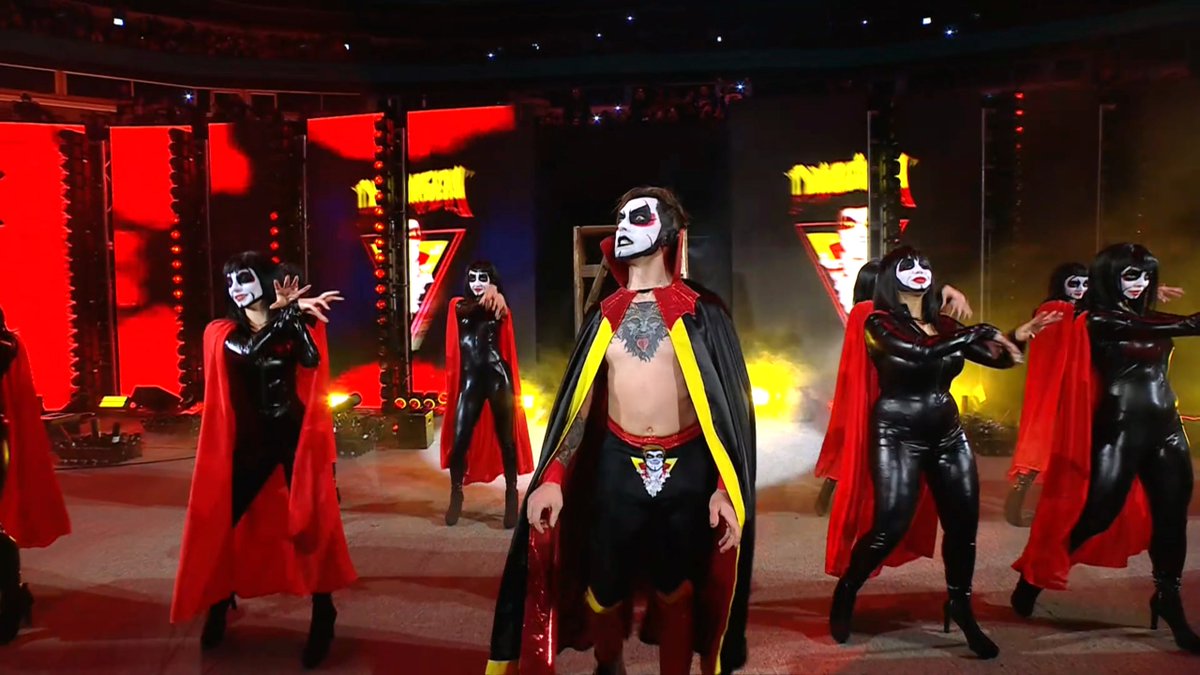 SanchoWest's tweet photo. I dig the theme and the vibe. 

Danhausen will be a fun cooky addition to the roster.

#WWEChamber https://t.co/8H1leEt46u