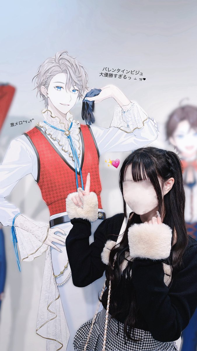 激ﾒﾛビジュさんに会えました＞ᵕ＜🎵💕