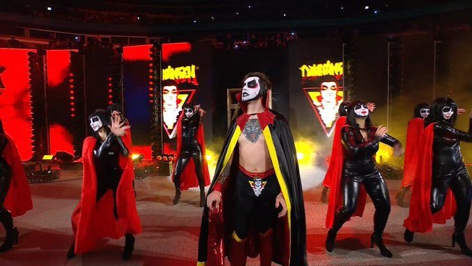 ajayjayjay's tweet photo. BRO GOT BOOED OUT OF THE ARENA #EliminationChamber https://t.co/a2vxtpgqL5