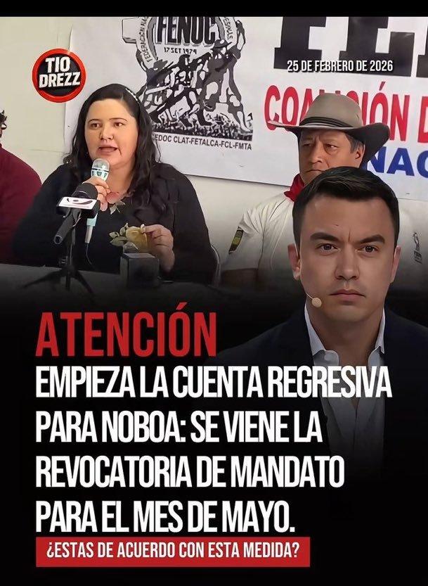 Enrokate1's tweet photo. Todo ecuatoriano que quiera salvar a la Patria Querida de esta mafia necesita firmar la revocatoria. https://t.co/QxdMrtydUc