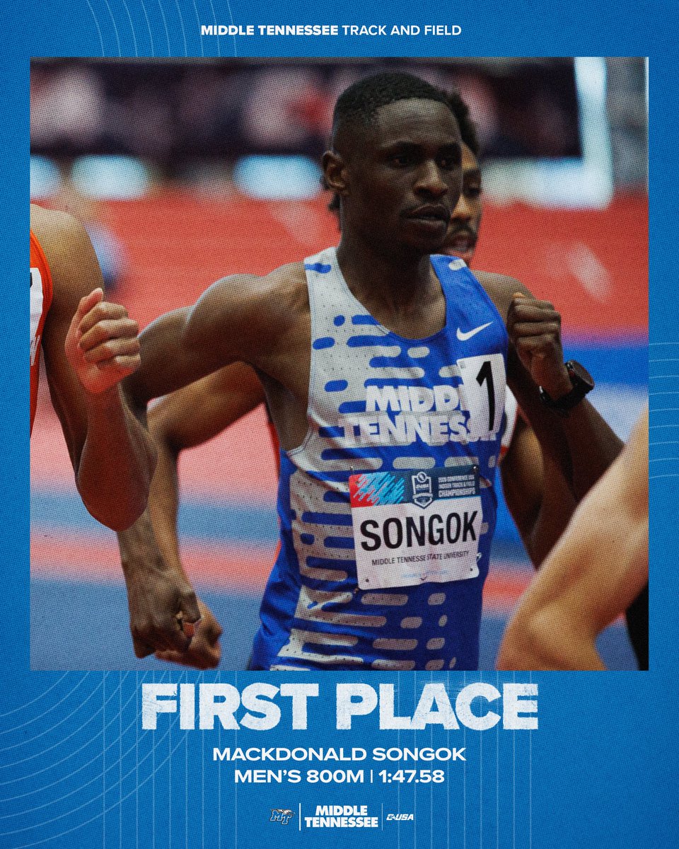 Middle Tennessee XC/Track & Field tweet media