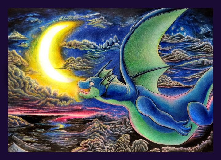 Octazure's tweet photo. Art of the Day! "Through The Solar Eclipse". Buy at: https://t.co/ei4zhj2Tpc https://t.co/RC76XaR2CW