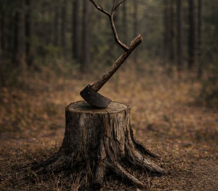 کلہاڑی بھول جاتی ہے، لیکن شجر کو یاد رہتا ہے کہ کلہاڑی نے کب اور کہاں کہاں ضرب لگائی۔۔۔۔۔!

#اردو_زبان