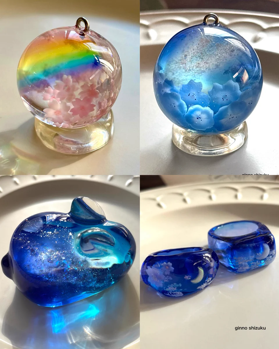 銀のしずく レジンハンドメイド on X: 