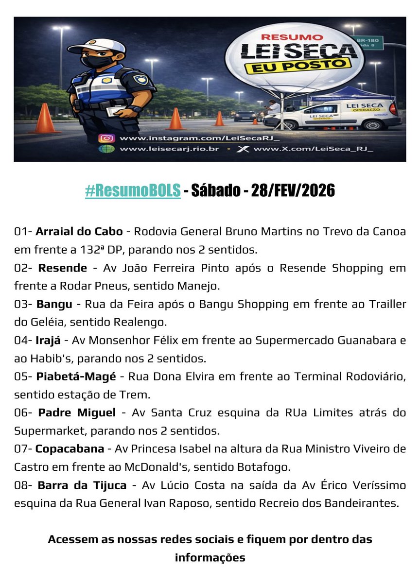Fiquem atentos na sequência das postagens para não perderem nenhuma atualização. leisecarj.rio.br/single-post/re…