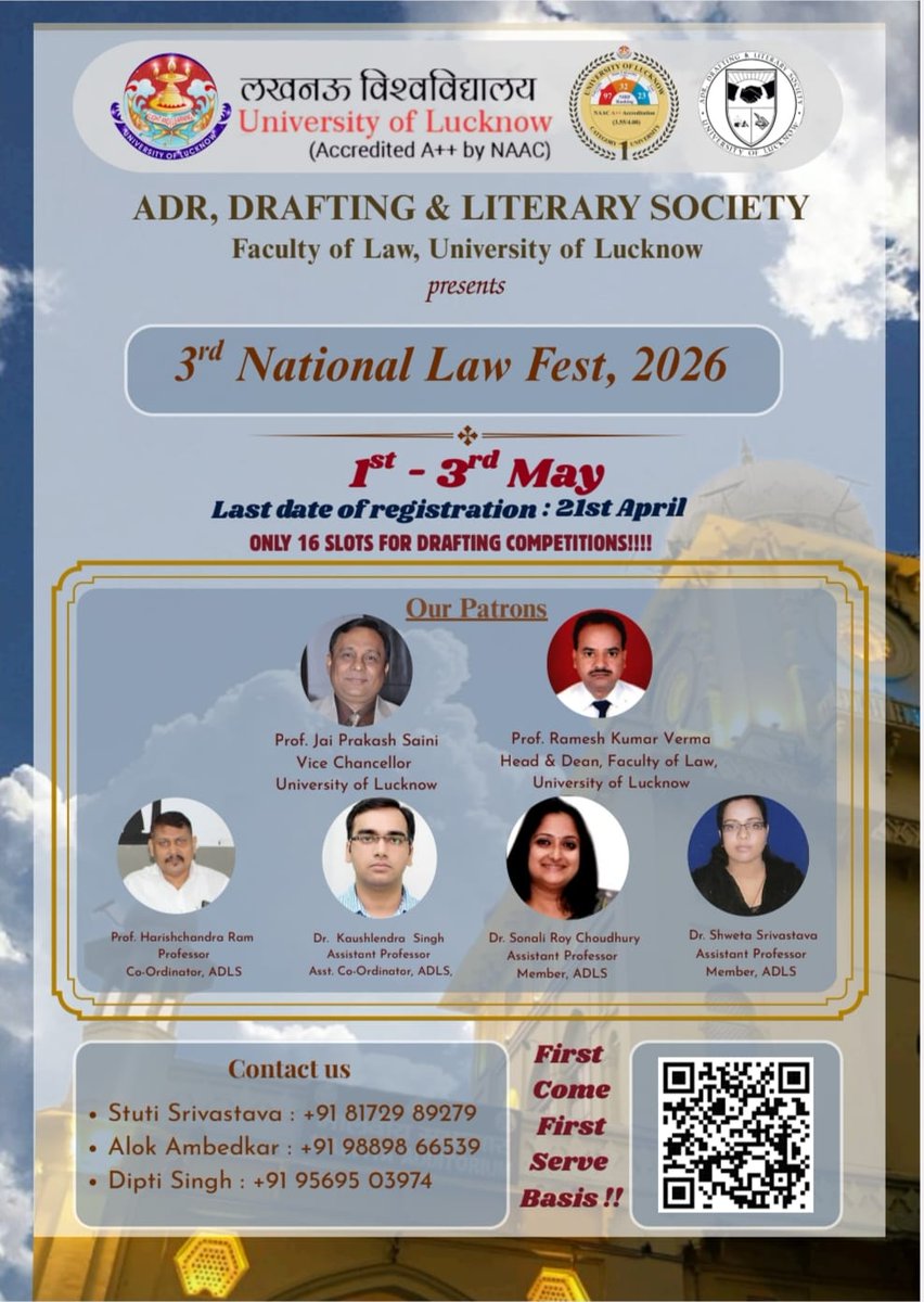 ADR, Drafting and Literary Society tweet media