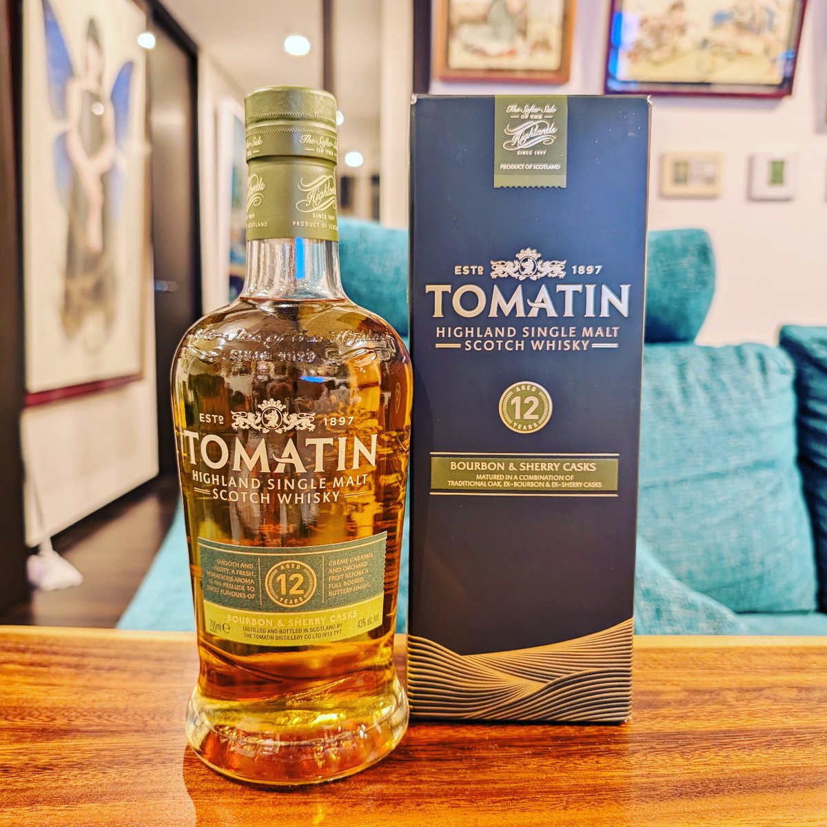 トマーティンの12年を購入しました。 I purchased Tomatin 12 Year Old