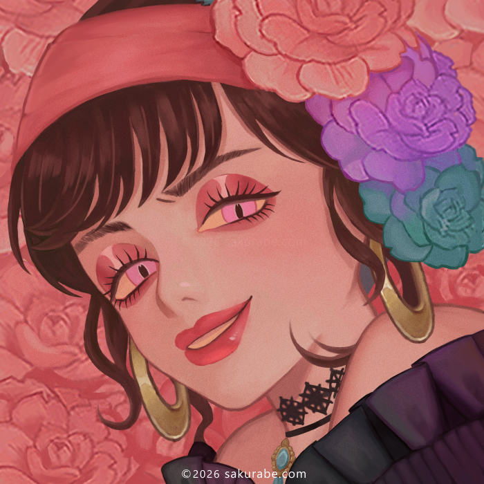 sakurabecom's tweet photo. 2回目のアイコン制作！画力めっちゃ上がってうれしい
My second icon artwork! I'm so happy with my progress!

#イラスト #創作 #アイコン制作 #女の子 #花 #厚塗り #Illustration #DigitalArt #Original #IconArt #Pink https://t.co/YT4VaE5i0U