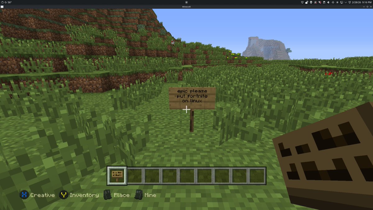 Minecraft: Legacy Console Edition works on Linux