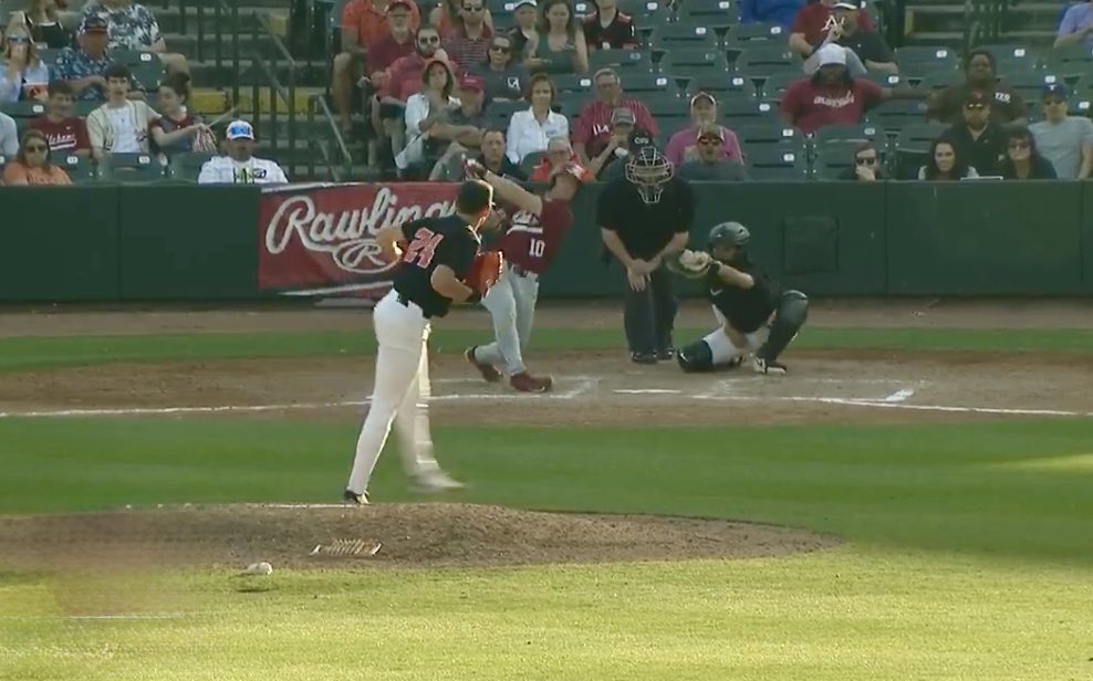 In clinching the 2026 Frisco College Baseball Classic championship, Alabama has bashed six home runs by six different players.
Luke Vaughn, Bryce Fowler, Justin Lebron, Brady Neal, Jason Torres, and Eric Hines have all gone deep for the Tide in their two wins this weekend.