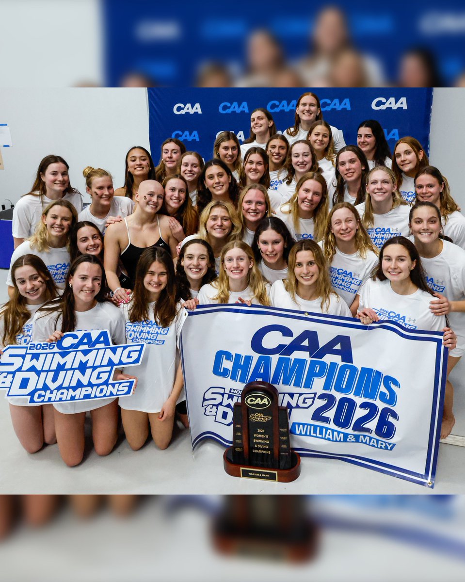 William & Mary Tribe Swimming tweet media