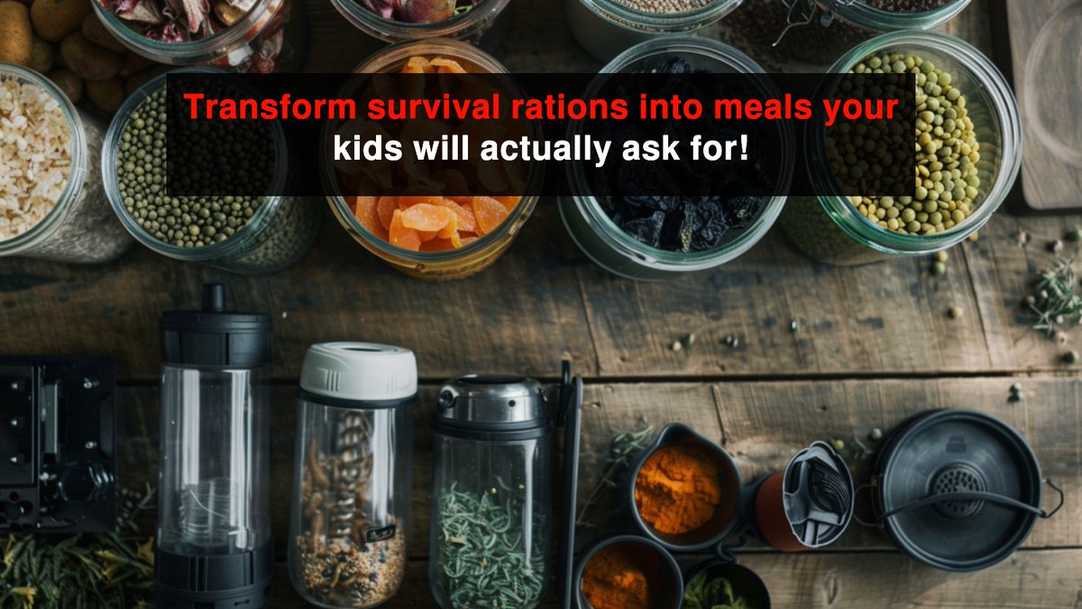 rlwatson19745's tweet photo. Unlock flavorful meals in any crisis. #SurvivalMealRevival #CrisisCulinarySolutions #FamilyFoodFortitude https://t.co/ckebEyrXvI https://t.co/8v4tllQXK8