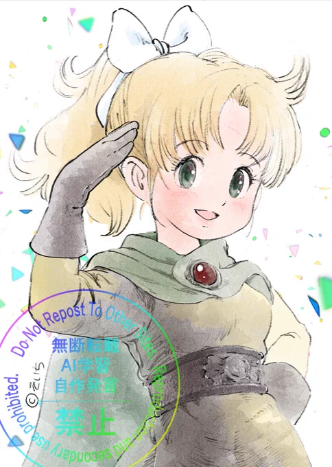 #サマル妹の日 これ同一人物なんですから絵って面白いですよね どっちも僕の絵柄