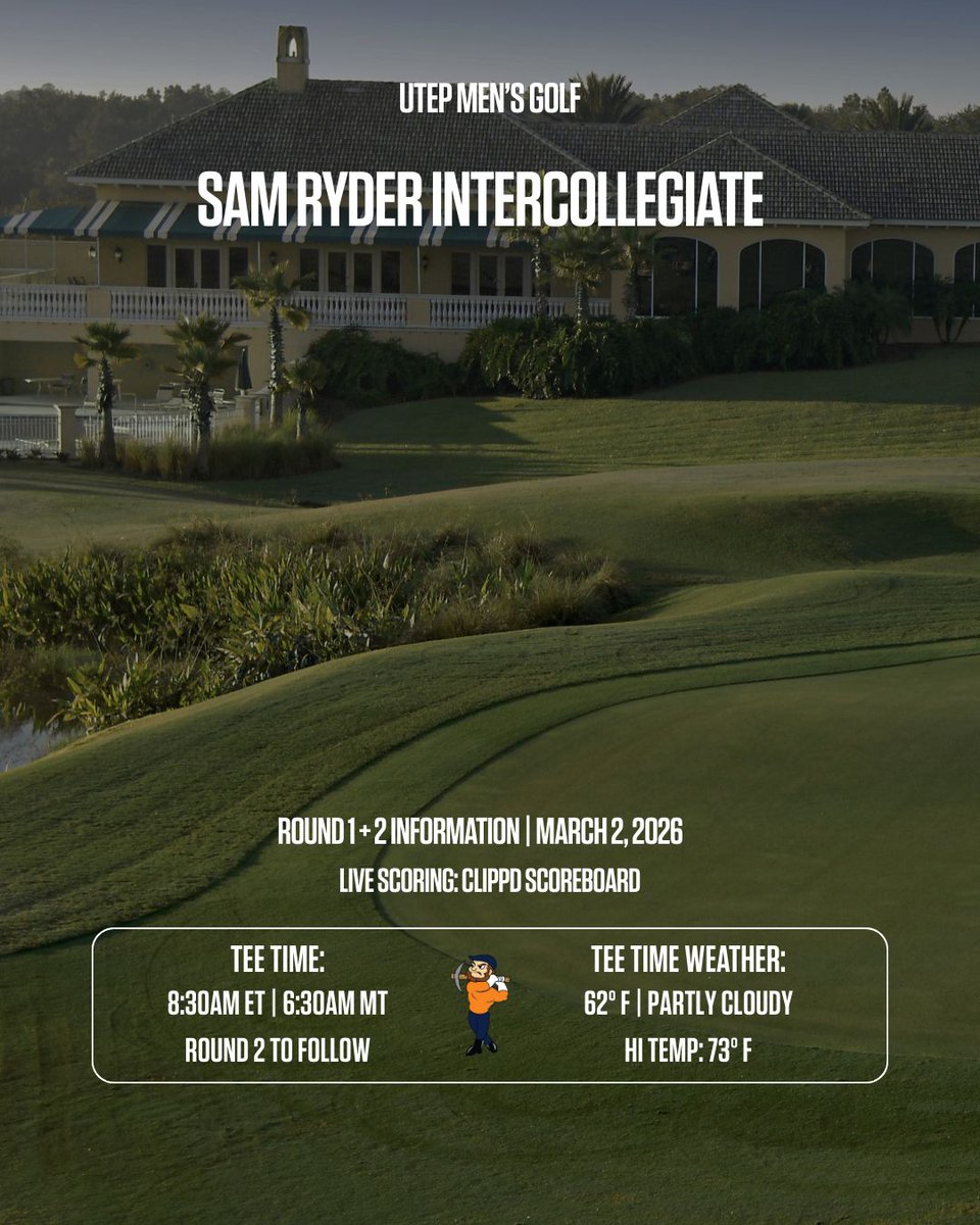 UTEP Men’s Golf tweet media
