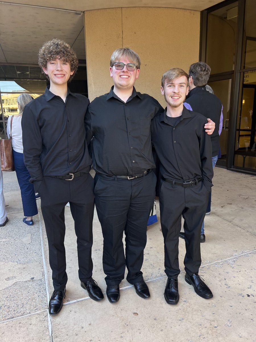 olathewestband's tweet photo. Congratulations to these amazing All-State Band members! Way to go Lane, Henry, and Alex! https://t.co/H29xoKMW6E