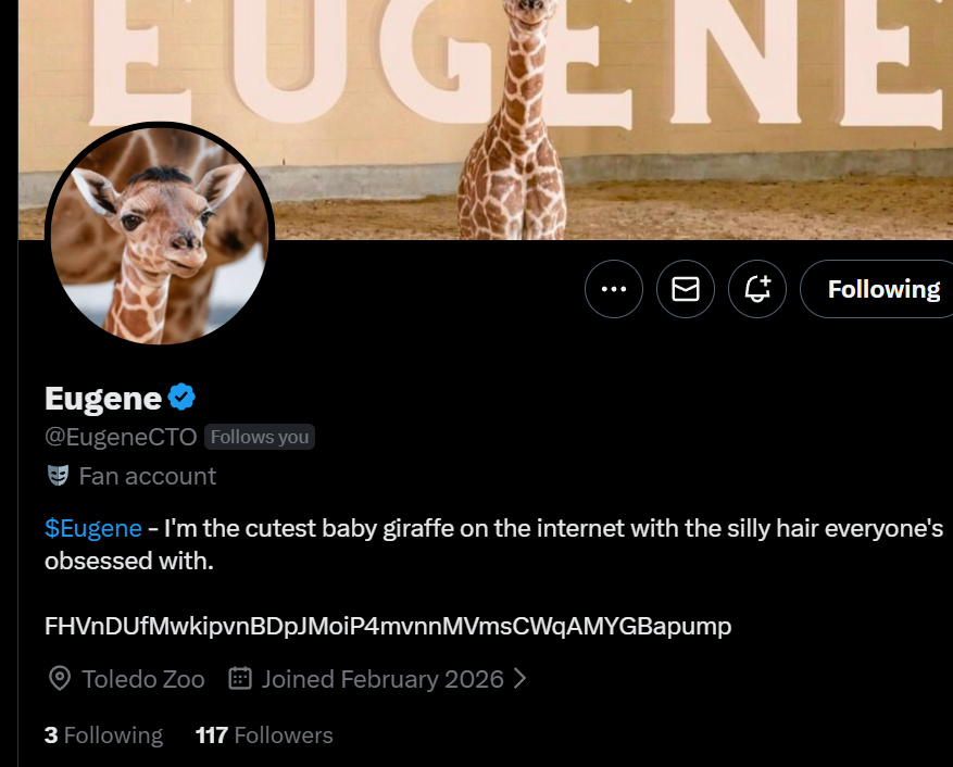 PlantDaddyRick's tweet photo. Please follow the main account for the $Eugene CTO @EugeneCTO

Let's get to 200 followers by tomorrow. Should be easy! https://t.co/wkvminPIqZ
