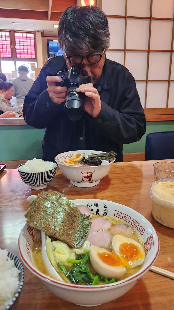今日のモーニング家系
チャリティーラーメン
麺屋ここん×大山家
ふるさと＆麺や厨