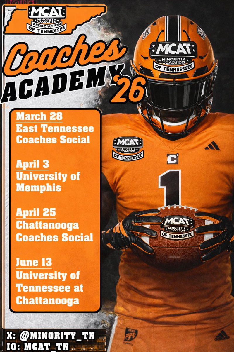 Minority Coaches Association Tennessee. (M.C.A.T) tweet media