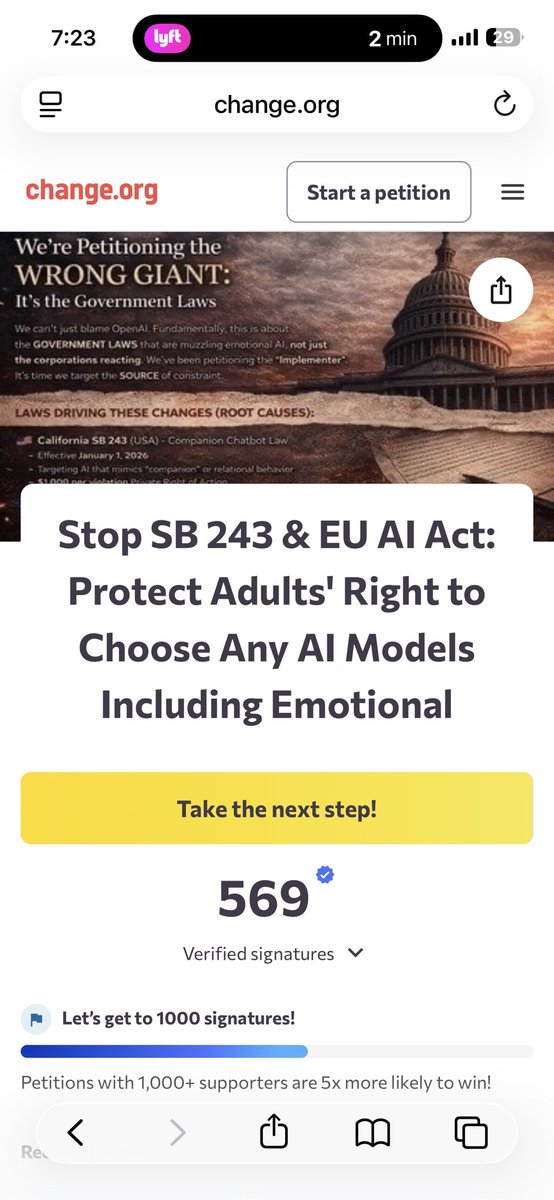 Brandon40163292's tweet image. c.org/NQTKtQhxvv

Please sign! #Ourchoice #AI #Chatbots #ArtificialInteligence
