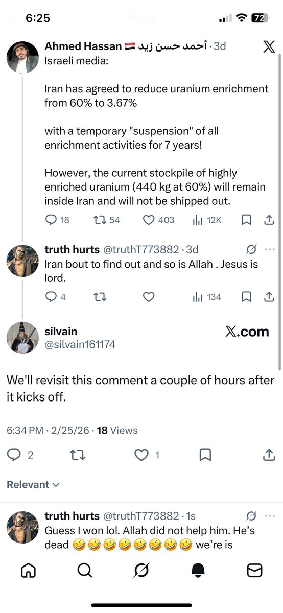 truth hurts (@truthT773882) / Posts / X