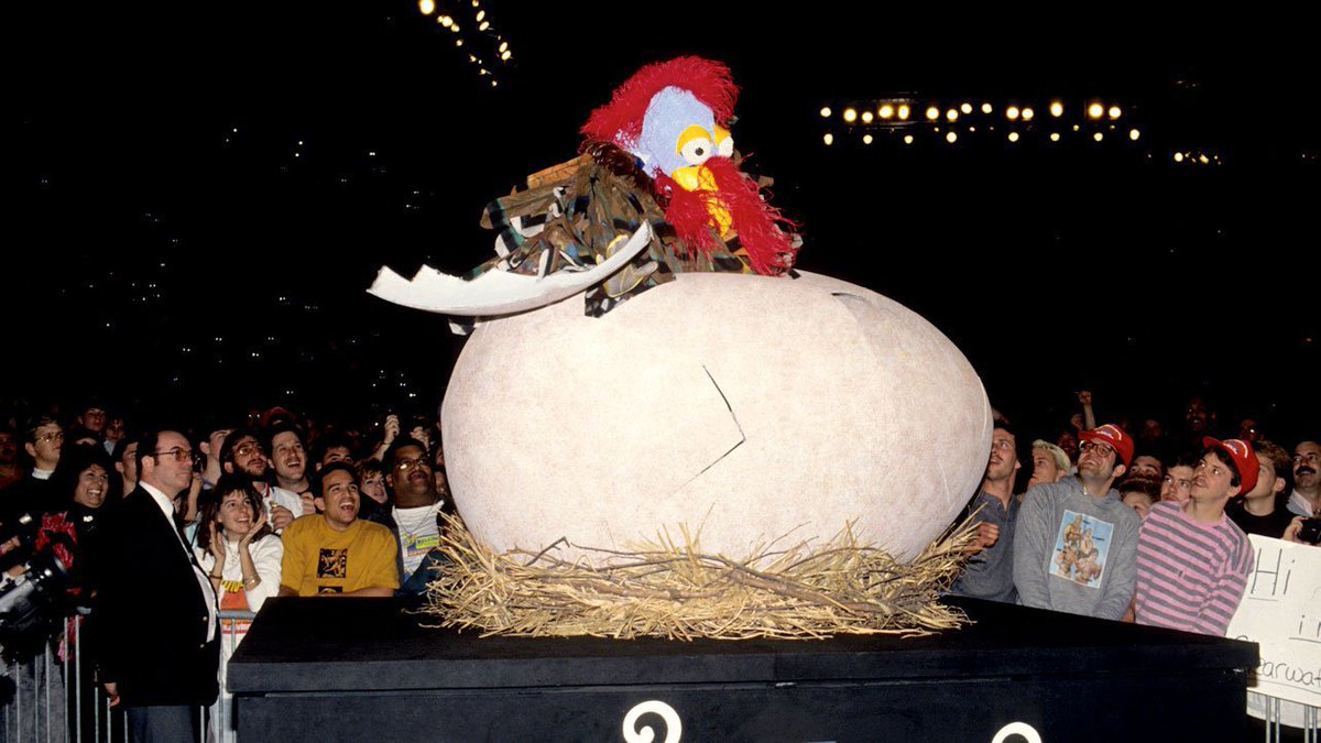 TomChillstrom's tweet photo. Hate to say it, but these two had very similar responses from #WWE fans.
#WWEChamber #SurvivorSeries1990 #2Count https://t.co/uCfI3w1KTX