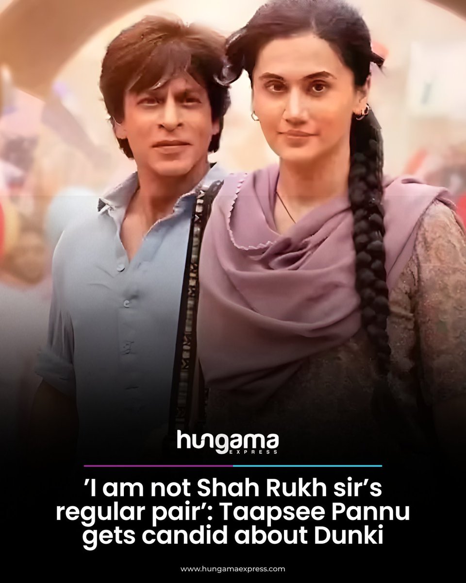 HungamaExpress's tweet image. The actress admitted her casting may have shocked some, but emphasized that Raj Kumar Hirani’s strong backing overruled any industry expectations.

#EntertainmentUpdate #MusicNews #PopCulture #TrendingNow #hungamaexpress