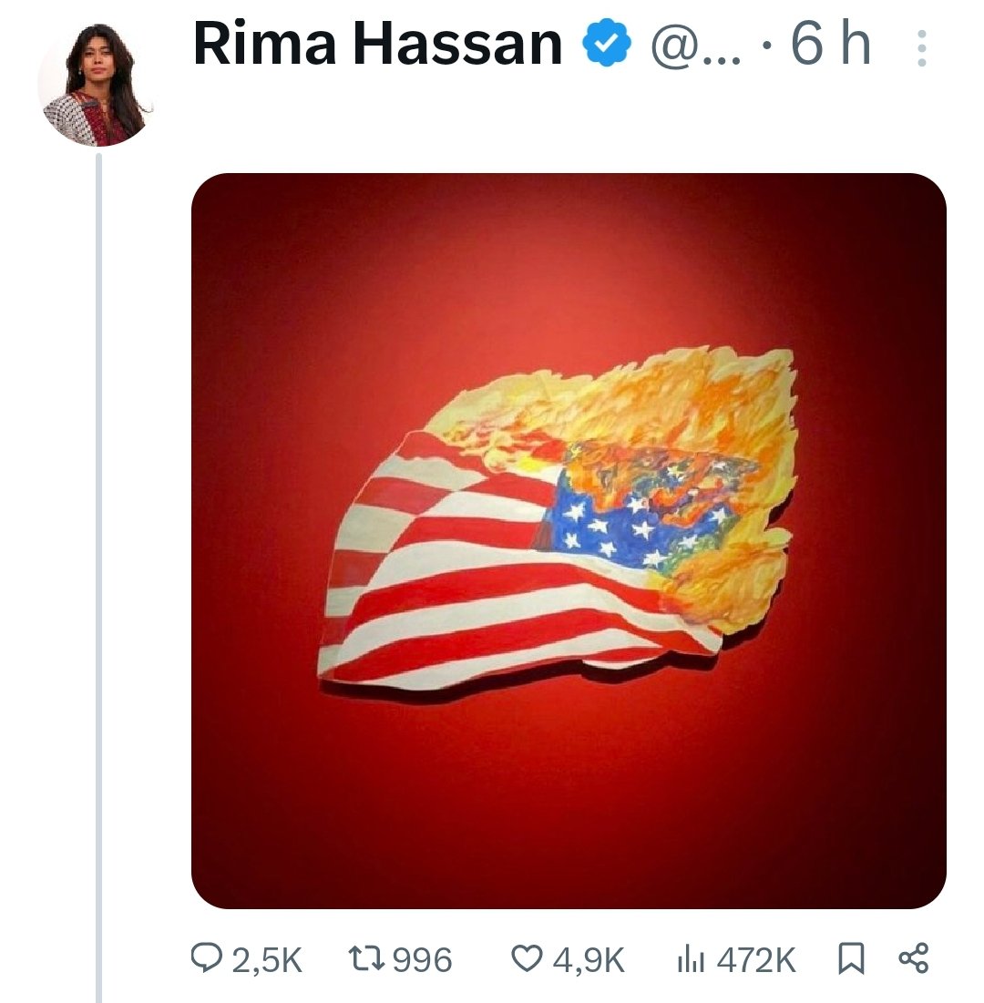 Julien078121661's tweet photo. #RimaHassan
Est-elle encore payée par nos impôts ? 🤡-🇫🇷
#Iran #Iranian https://t.co/NMoF26LRKZ