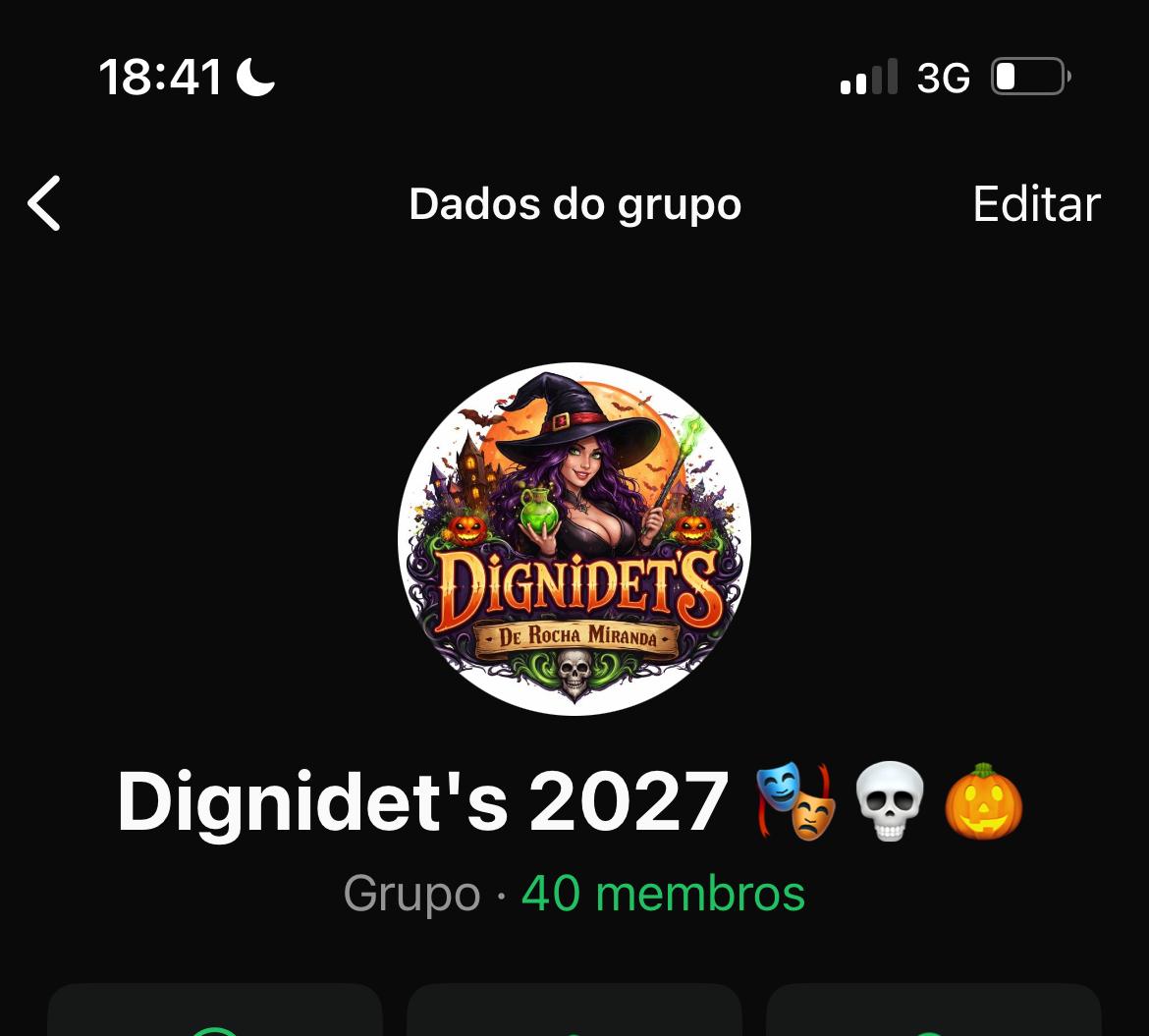 Grupo fechado, 2027 é rua 🎃🪄🧹🤪🤪