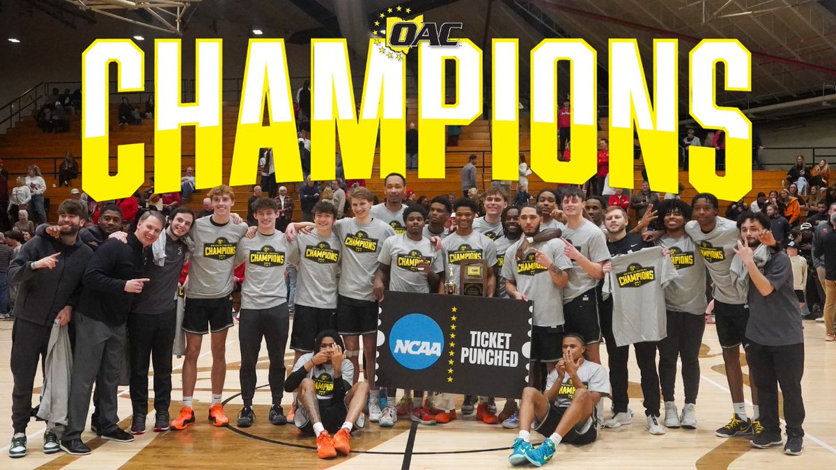 Ohio Athletic Conference tweet media
