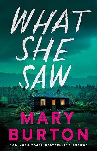 Just finished "What She Saw" by Mary Burton Simply superb. A truly unputdownable that will keep you on edge till the last page. Wholeheartedly recommend it! a.co/05BJXyP2