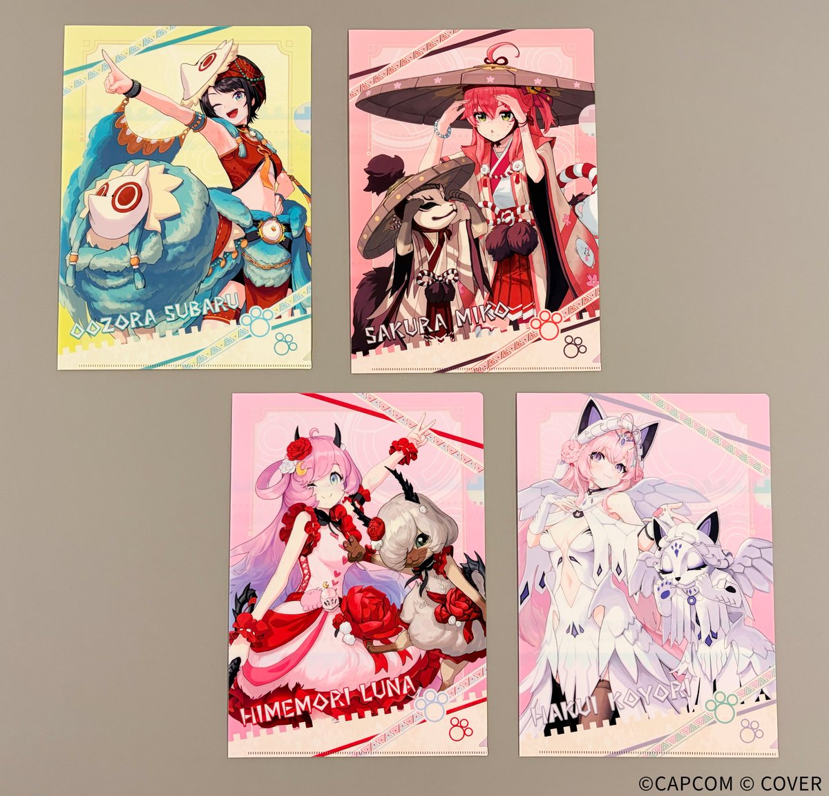 ホロライブ × ＃モンスターハンターワイルズ コラボ第2弾の景品が登場