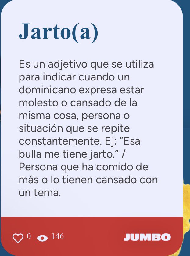 Díganle a la señora Laura Z que en la jerga dominicana se dice a JARTOOOOOOOOOOO 

 #LCDLF6