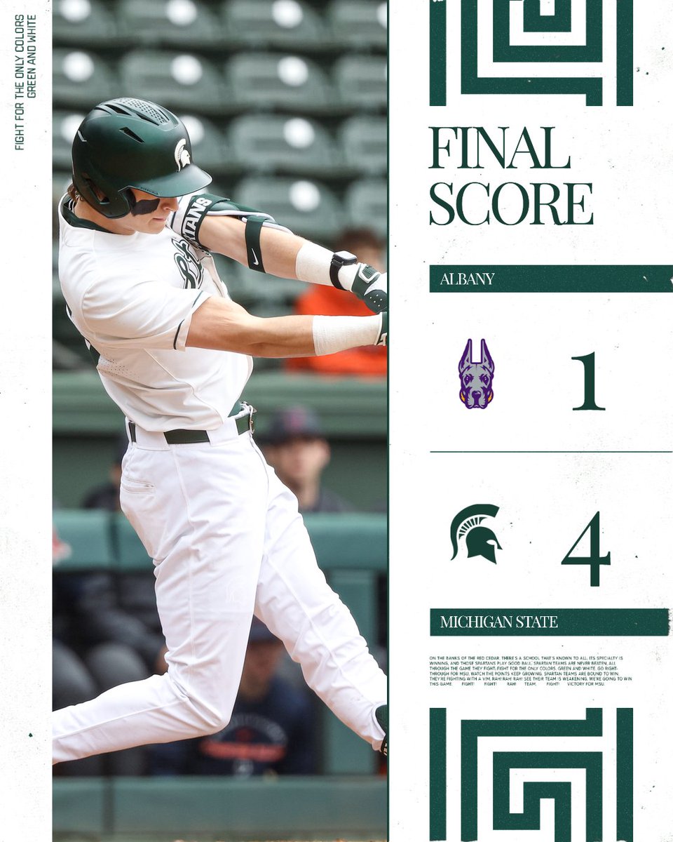 Michigan State Baseball tweet media
