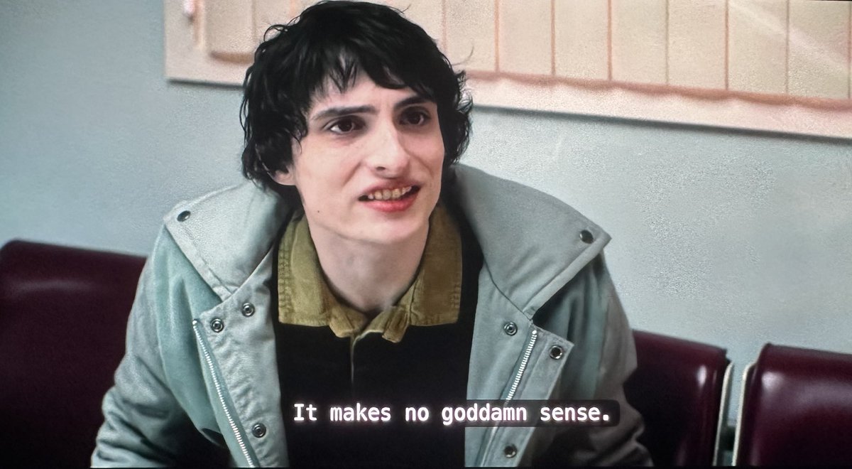stareyedbyler's tweet photo. In The First Shadow, Patty and Bob go to the hospital with their dad after he is injured at the Creel house. They’re told they’re not allowed to see their dad. Patty keeps saying that this all doesn’t make any sense.
Sound familiar?
#lovewinsgate #StrangerThings #TheFirstShadow https://t.co/MuAZpqU5wq