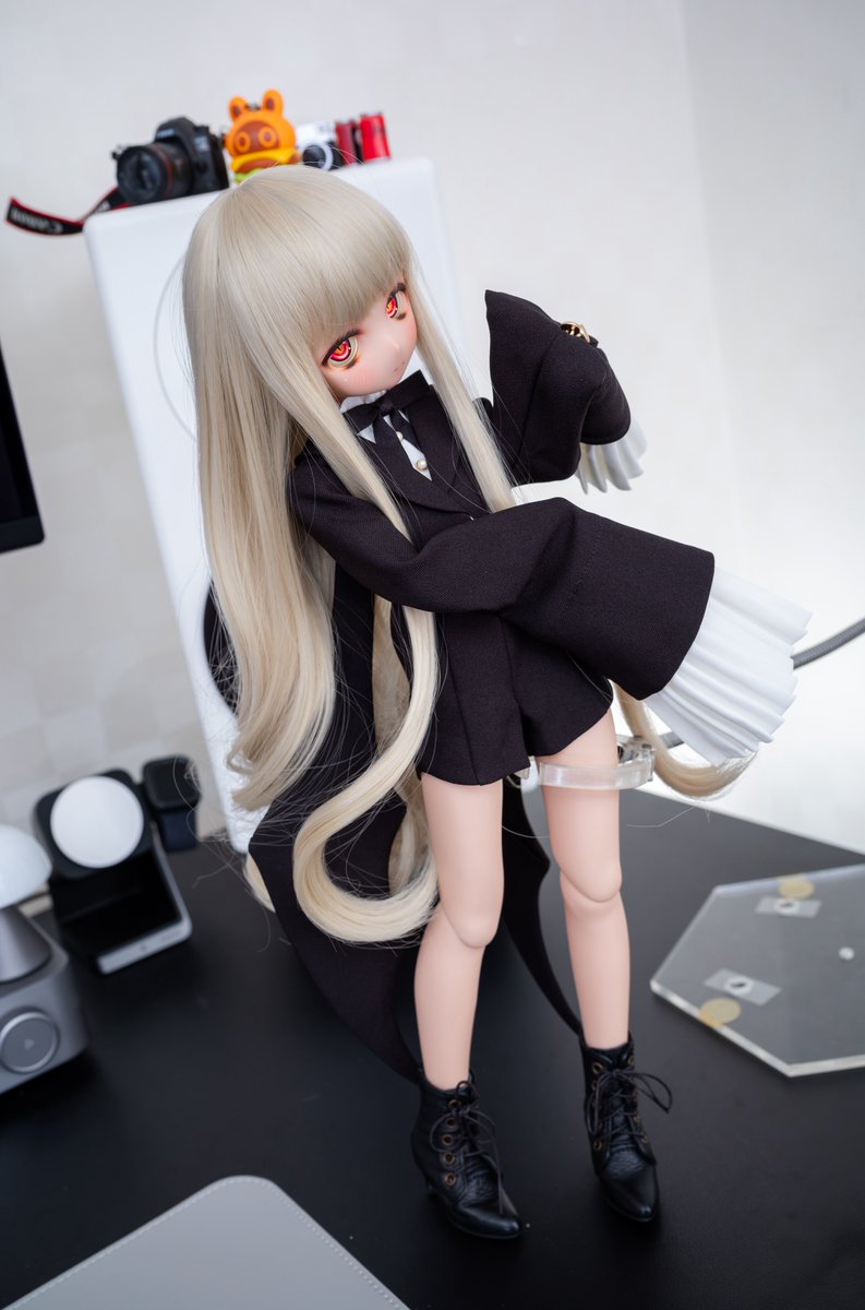 Goomsap_Eru's tweet photo. 🦇🦇
#MDDはいいぞ #うちの子かわいい #CSCustom #TTDOLL #TTっ子 https://t.co/zv8GxgzmAL