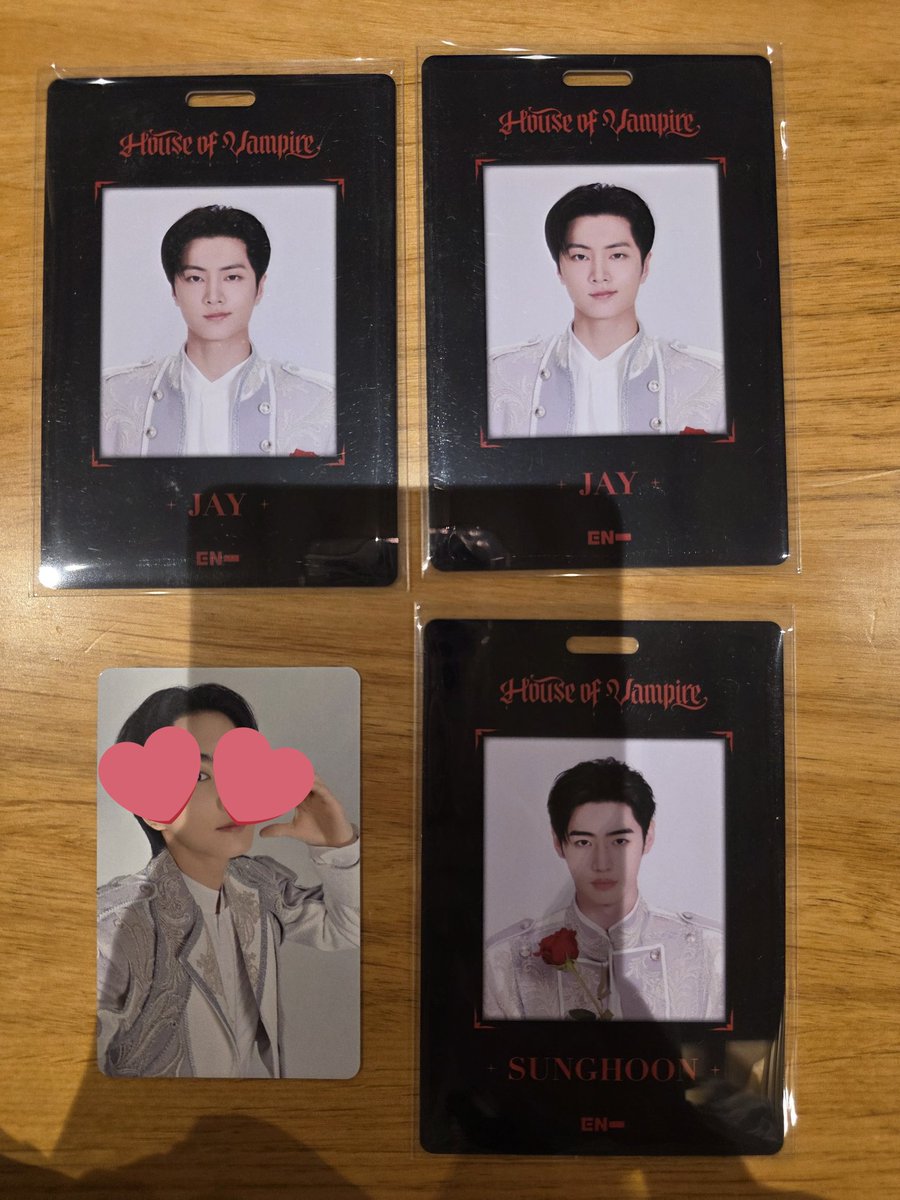 ENHYPEN House of Vampire 第2弾購入特典 トレカ アドミッションパス